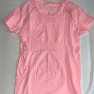 Lululemon Pink Short Sleeve Top